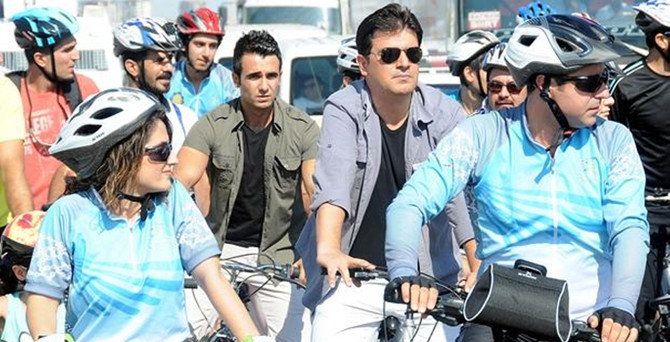 Demirtaş doğa için pedal çevirdi
