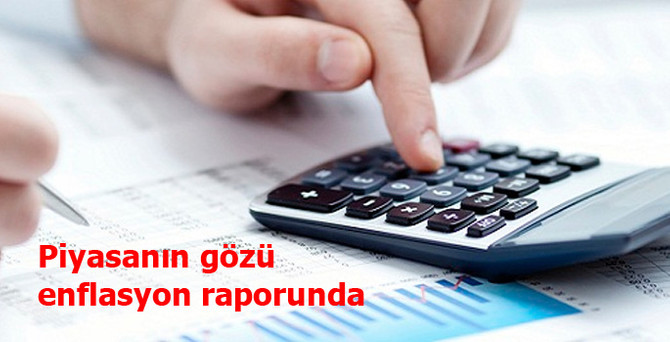 Piyasanın gözü enflasyon raporunda