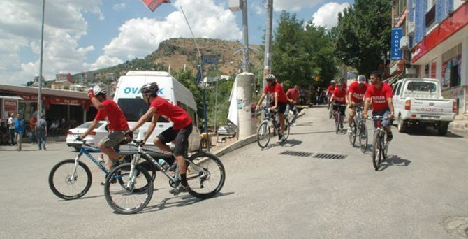'Munzur'a Pedal' çevirdiler