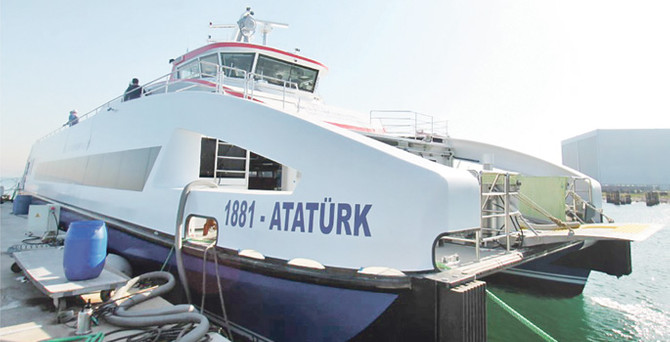"1881-Atatürk" bugün geliyor