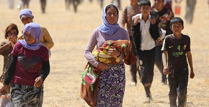 Mahsur kalan binlerce Yezidi kurtarıldı