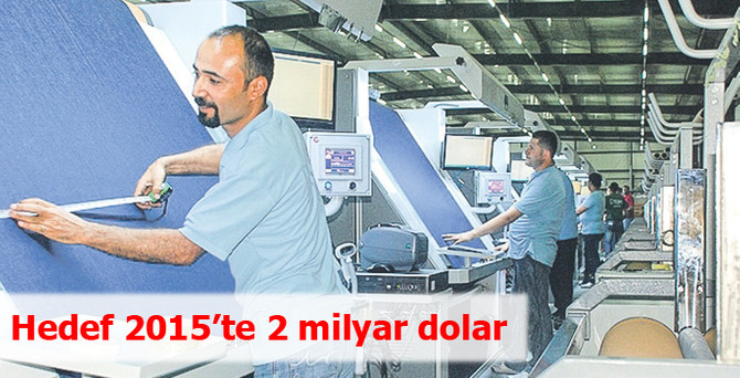 Yıllık yüzde 25 büyümeyle 2015 ciro hedefi 2 milyar $