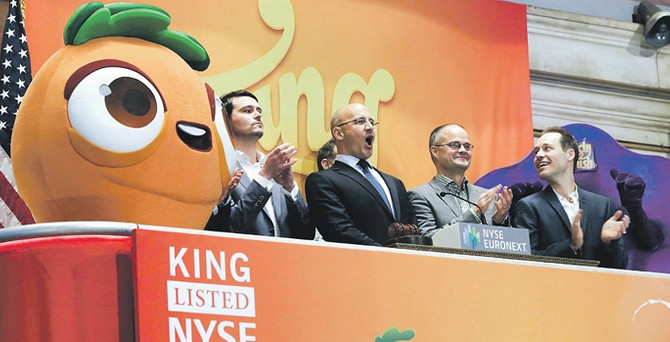 Candy Crush'ın üreticisinden hissedarlara 150 milyon dolarlık kıyak