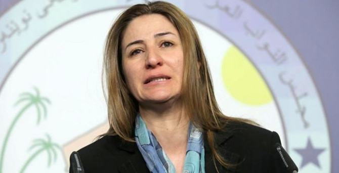 Davutoğlu, Ezidi vekille görüştü
