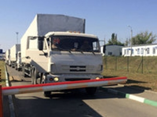 Rus konvoyu Ukrayna'dan geri döndü