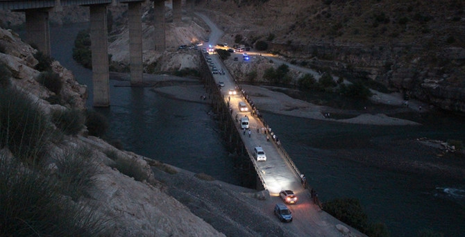 Siirt'te baraj faciası