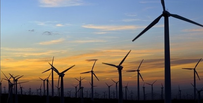 Rüzgardan 1.3 milyar liralık elektrik