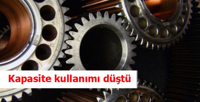 Kapasite kullanımı ağustosta yüzde 74.7