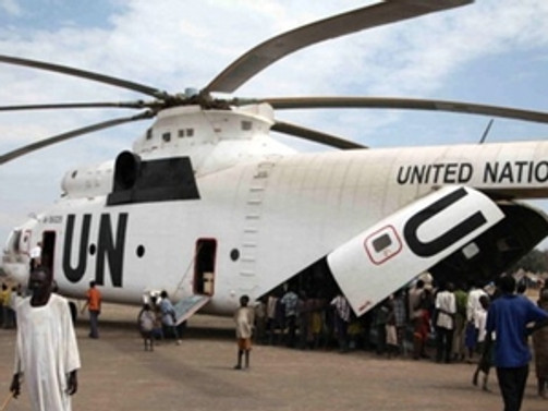 Güney Sudan'da BM helikopteri düşürüldü