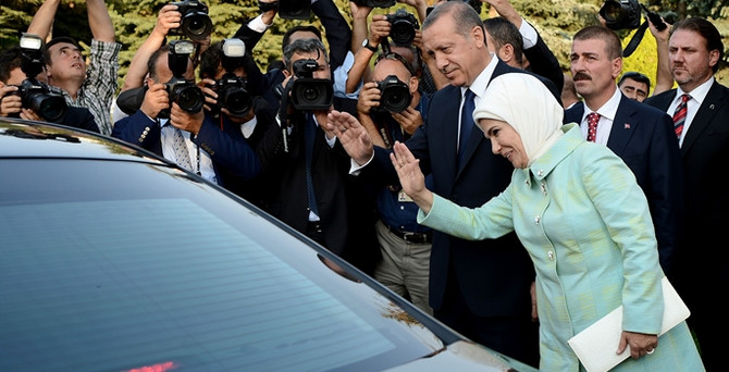 Köşk'te devir teslim töreni