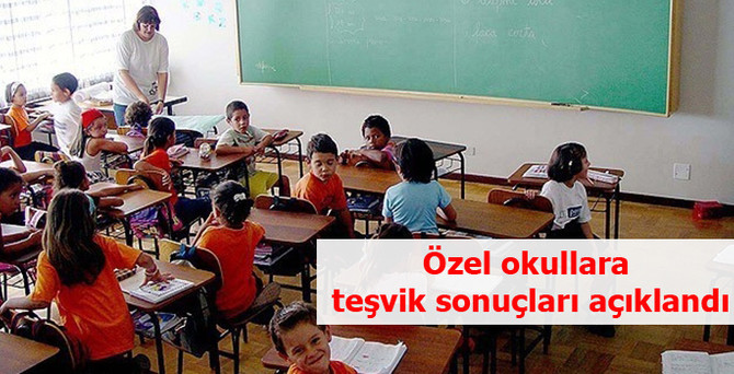 Özel okullara teşvik sonuçları açıklandı
