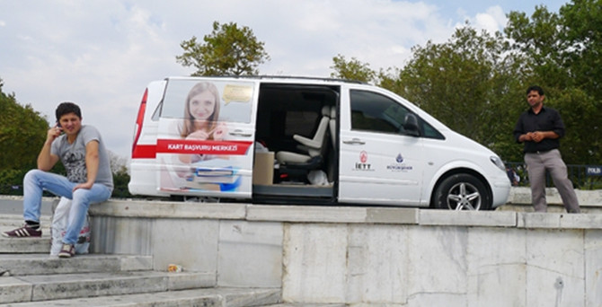 İstanbulkart için mobil başvuru merkezi açıldı