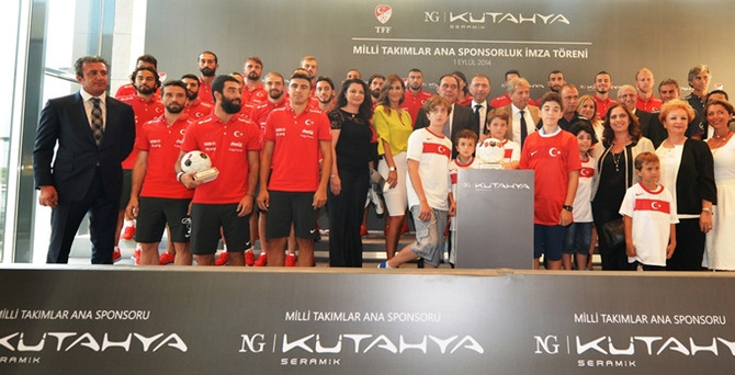 NG Kütahya Seramik Milli Takım'ın ana sponsoru oldu