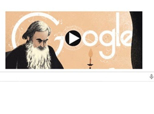 Lev Tolstoy Doodle oldu