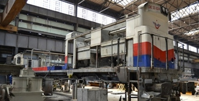 Lokomotif fabrikasında iş kazası: 1 ölü