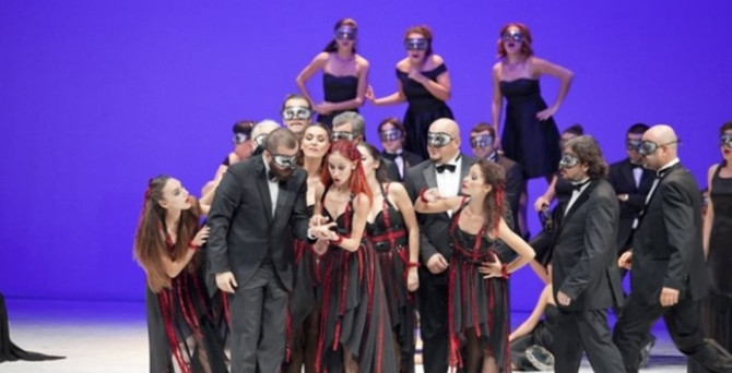 Aspendos'ta 'La Traviata' sahnelendi
