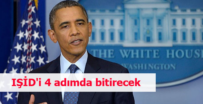 IŞİD'i 4 adımda bitirecek