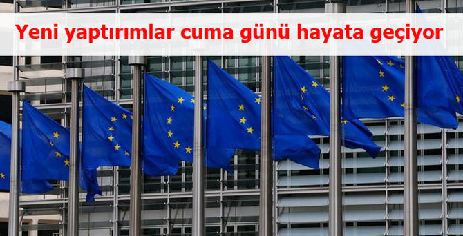 Rusya'ya yeni yaptırımlar cuma günü yürürlüğe girecek
