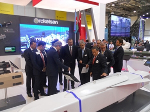 ADEX 2014'e Roketsan damgası