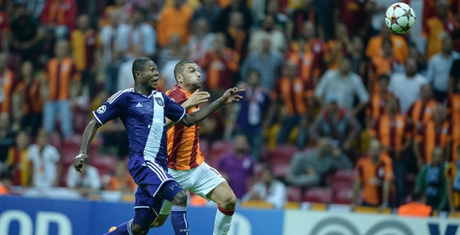 Galatasaray, Anderlecht'le 1-1 berabere kaldı