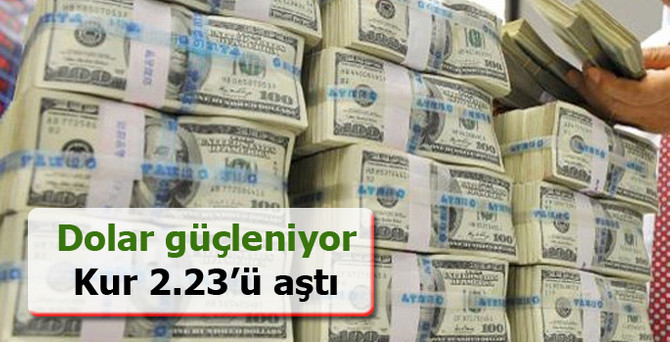 Dolar 6 ayın zirvesinde!