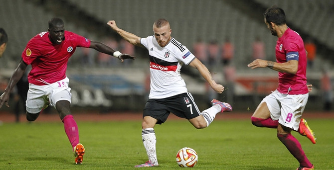 Beşiktaş, Asteras'la 1-1 berabere kaldı