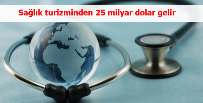 Sağlık turizminden 25 milyar dolar gelir sağlanacak