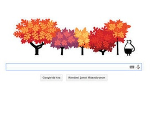 Sonbahar Ekinoksu doodle oldu
