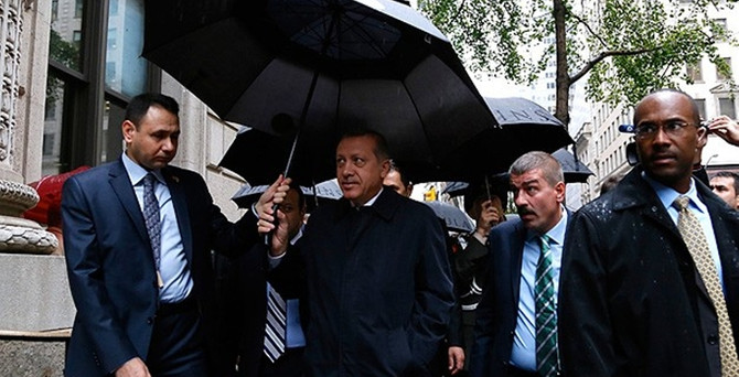 Erdoğan, ABD'li iş adamları ile görüştü