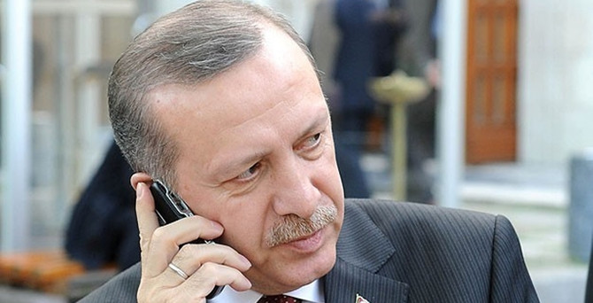 Erdoğan'dan Putin'e telefon