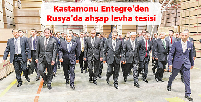 Kastamonu Entegre'den Rusya'da ahşap levha tesisi