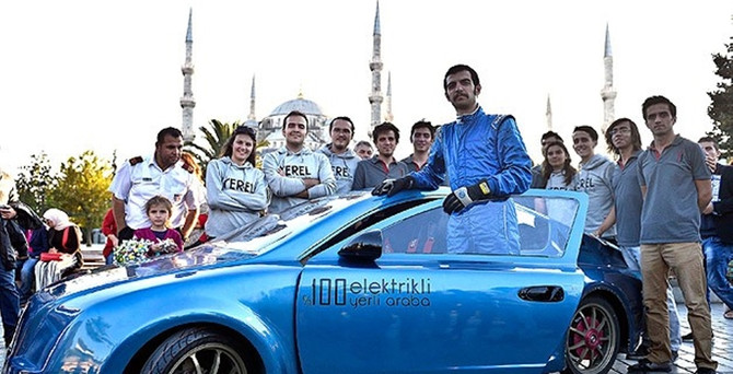 İÜ'nün elektrikli aracı, turunu tamamladı