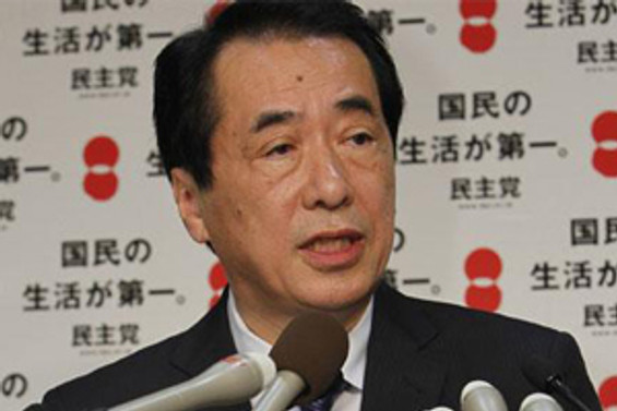 Naoto Kan yeniden seçildi