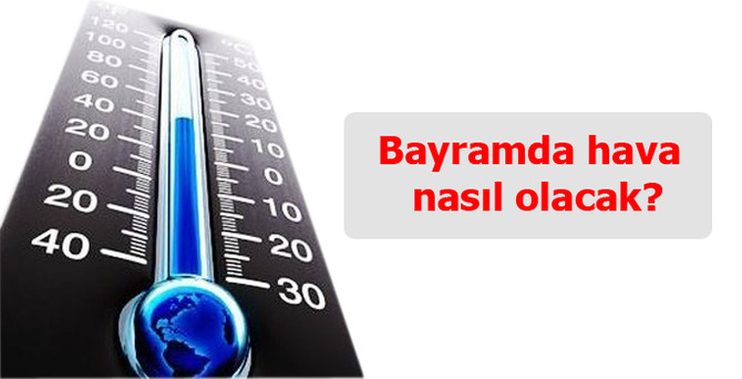 Bayramda hava nasıl olacak?