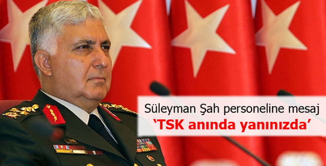 Özel'den 'Süleyman Şah' personeline mesaj