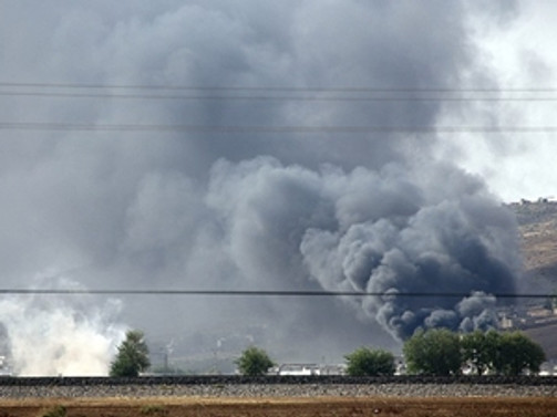 Kobani'deki IŞİD hedefleri bombalandı