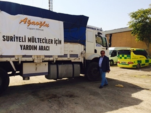 Ağaoğlu'ndan mülteciler içim yardım kampanyası