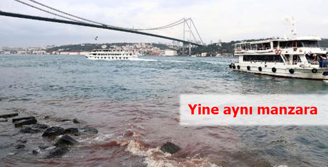 Boğaz yine kızıla boyandı