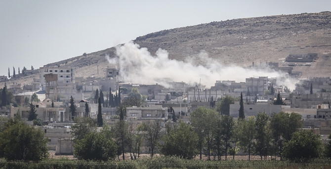 Kobani'de çatışma, Suruç'ta müdahale