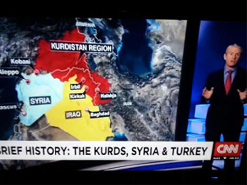 CNN yayınladığı harita için 'hata yok' dedi