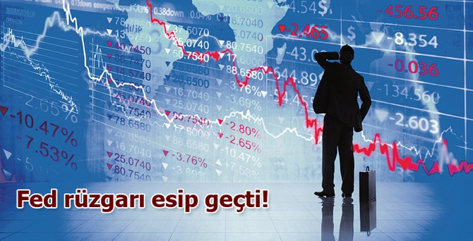 Fed rüzgarı esip geçti!