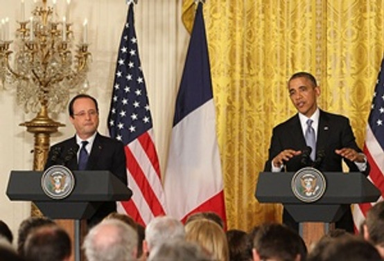 Obama ile Hollande IŞİD ve Ebola'yı görüştü