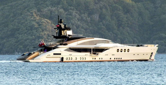 Dünyanın 'en spor' yatı Marmaris'te