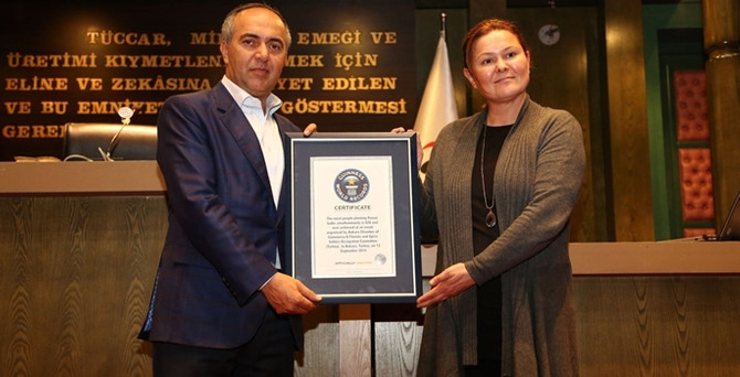 ATO, Guinness Rekorlar Kitabı'na girdi