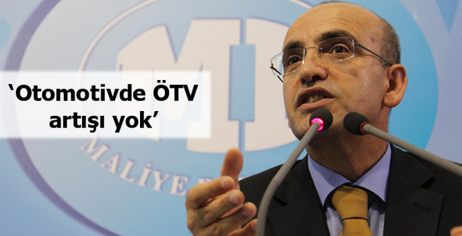 Bakan Şimşek'ten 'otomotivde ÖTV' açıklaması