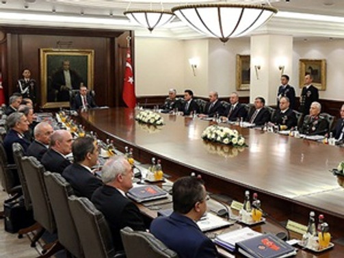 Yılın son MGK'sı toplandı