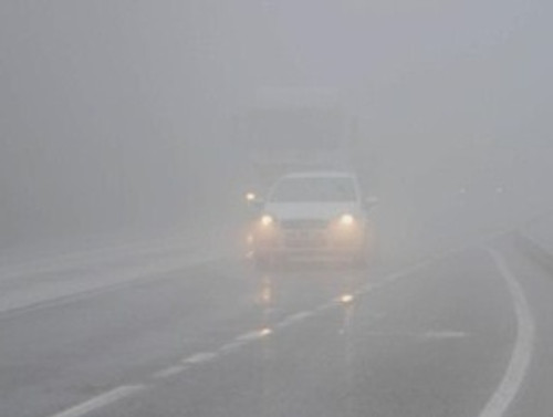 Bolu Dağı'nda görüş mesafesi 15 metreye düştü