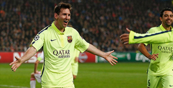 Messi, Raul'u yakaladı!