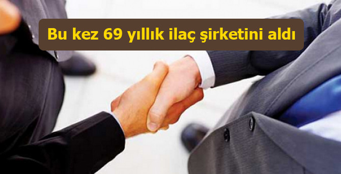 Bu kez 69 yıllık ilaç şirketini aldı