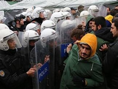 Validebağ'da yine gergin anlar